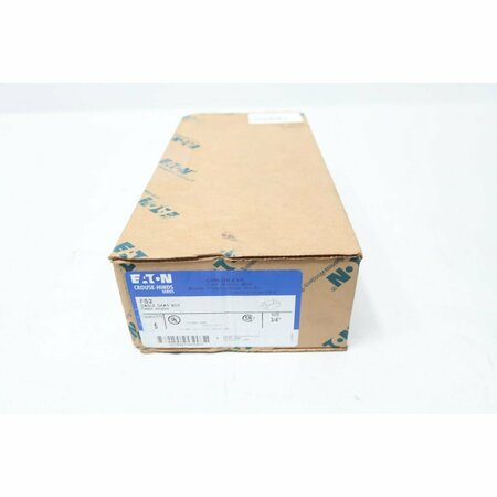 CROUSE HINDS BOX OF 5 SINGLE GANG BOX 3/4IN CONDUIT OUTLET BODIES AND BOX, 5PK FS2